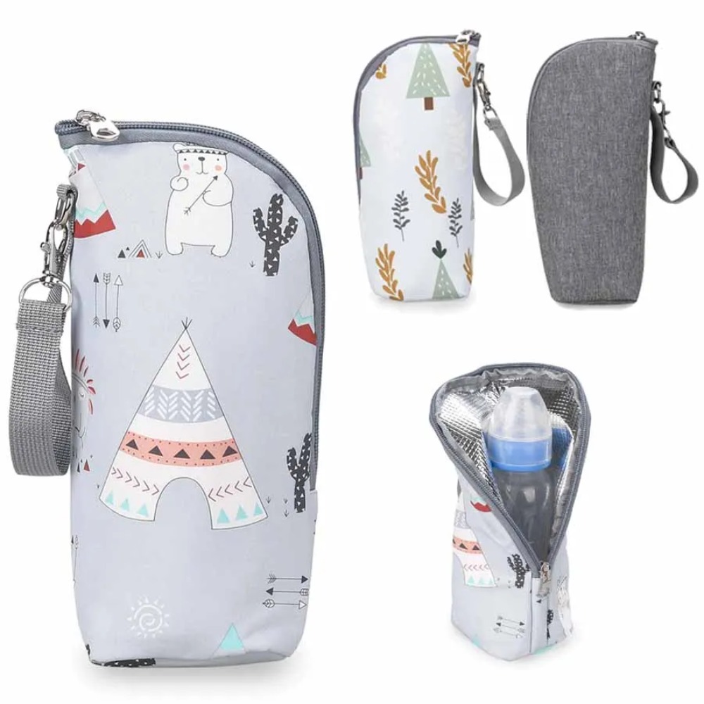 Baby Food Warmer - Baby Bottle Warmer Bag Portable Infant