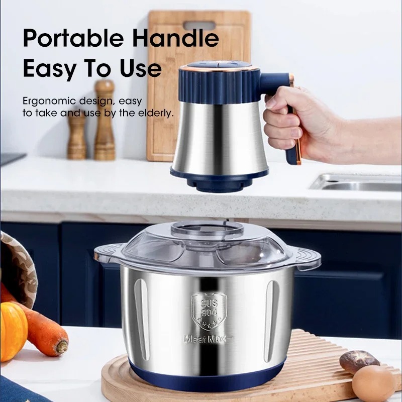 Baby Food Vegetables - 5L Electric Meat Grinder Large Capacity