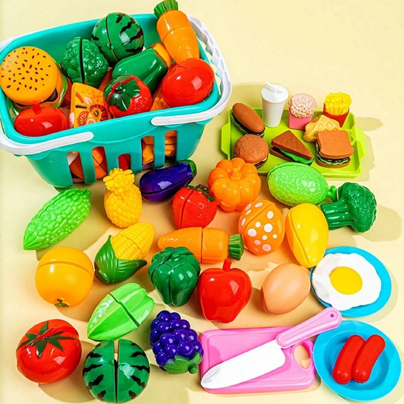 Children Play House Toy Fruits - Baby Food Vegetables ulasan dan harga