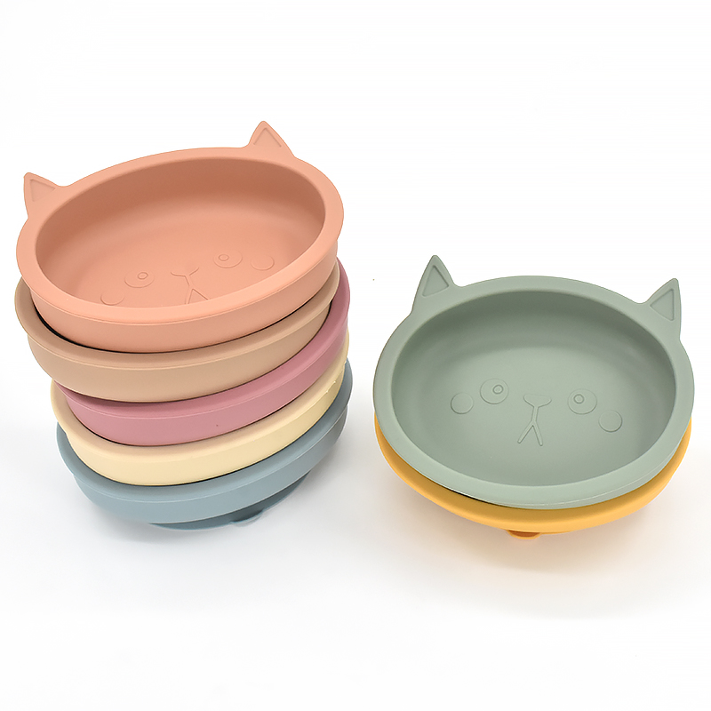 Baby Silicone Feeding Plate Si - Baby Food Jars With Lids ulasan dan harga