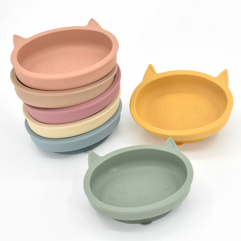 Baby Silicone Feeding Plate Si - Baby Food Jars With Lids ulasan dan harga