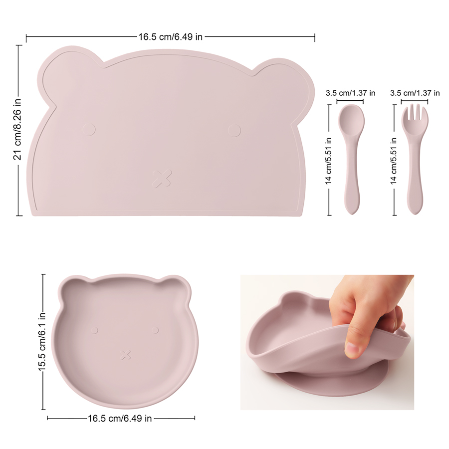 BPA Free 4PCS Silicone Childre - Baby Food Menu ulasan dan harga