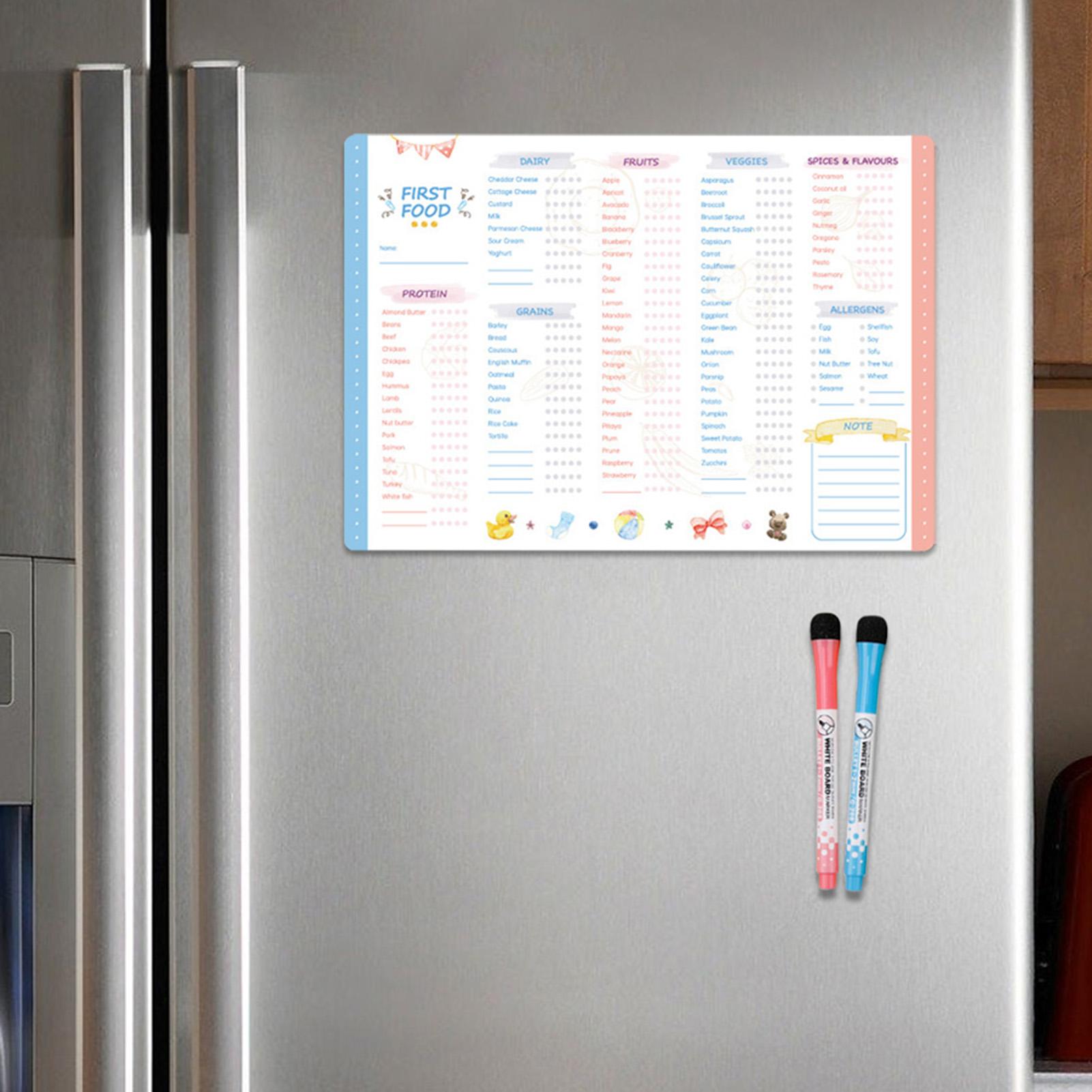 Baby First Foods Checklist Mag - Baby Food Menu ulasan dan harga