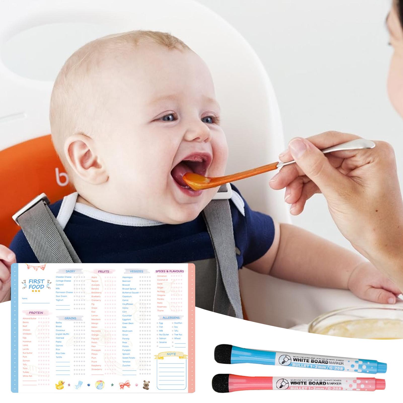 Baby First Foods Checklist Mag - Baby Food Menu ulasan dan harga