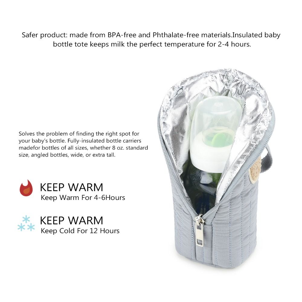New Bear Baby Bottle Bag Insul - Baby Food Warmer ulasan dan harga