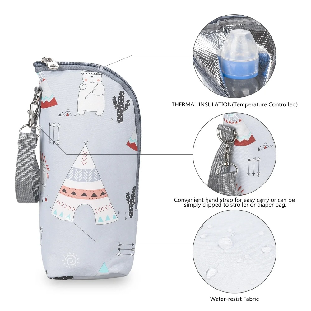 Baby Bottle Warmer Bag Portabl - Baby Food Warmer ulasan dan harga