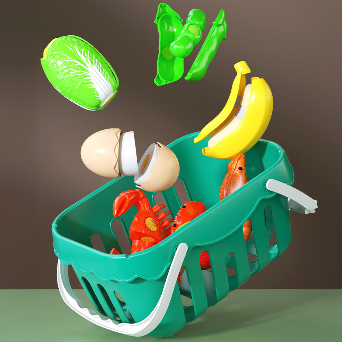 Cutting Play Food Toys Kitchen - Baby Food Vegetables ulasan dan harga