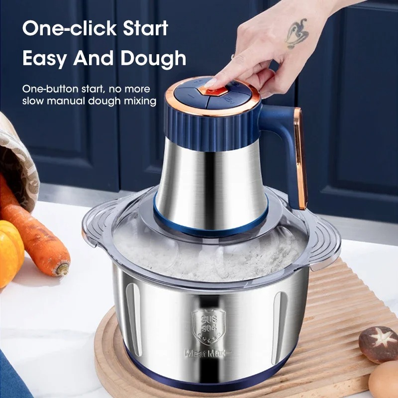 5L Electric Meat Grinder Large - Baby Food Vegetables ulasan dan harga